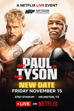 Paul vs Tyson on Netflix